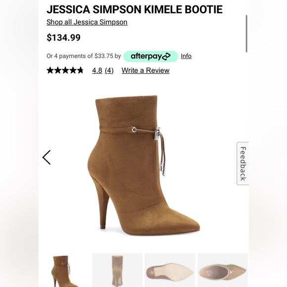 Black Jessica Simpson booties - Picture 13 of 13